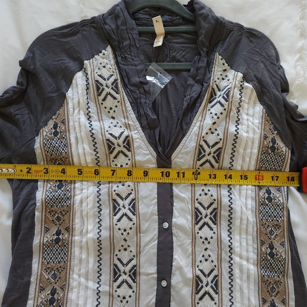 Anthropologie Tiny Lucinda Embroidered Top - Picture 6 of 7